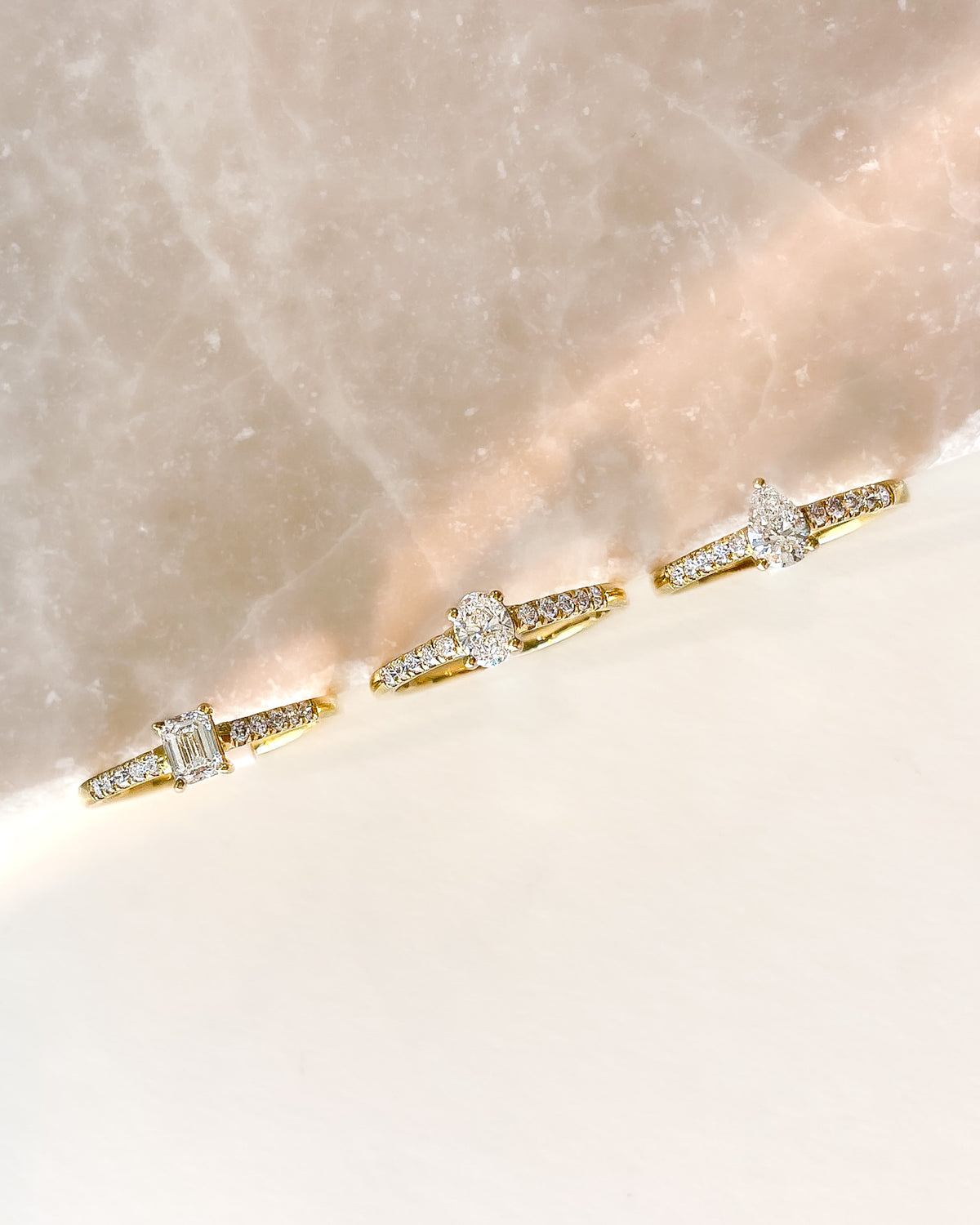 Ring Ava Royal 0,48 ct. Gelbgold