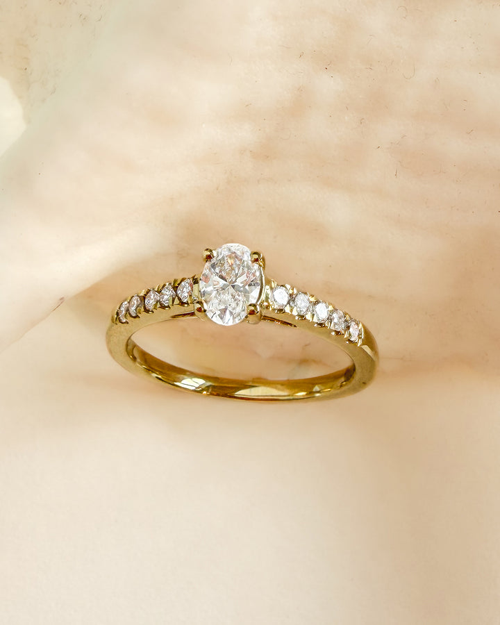Ring Franky Royal 0,75 ct. Gelbgold