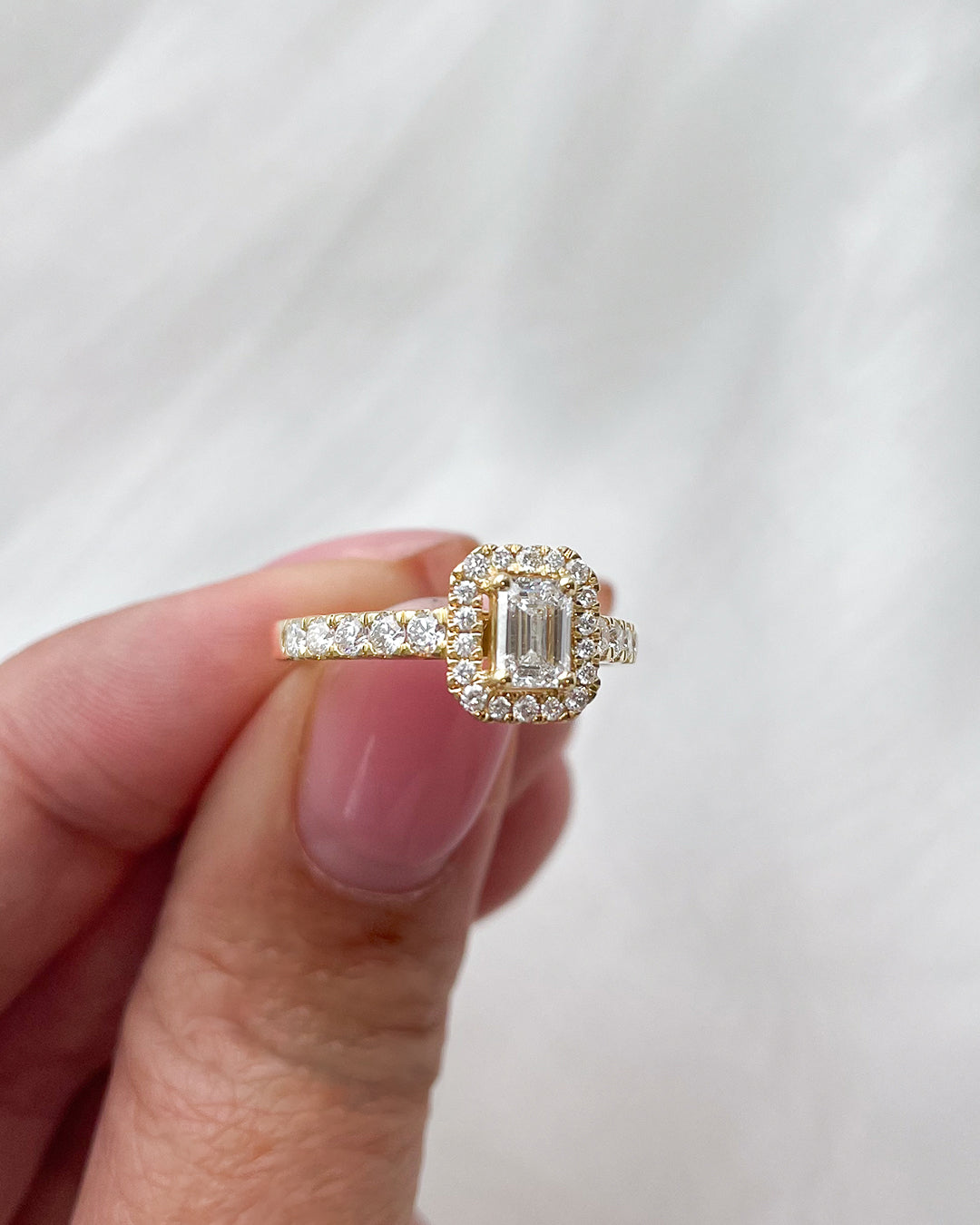 Ring Efeu Royal 0,50 ct. Gelbgold