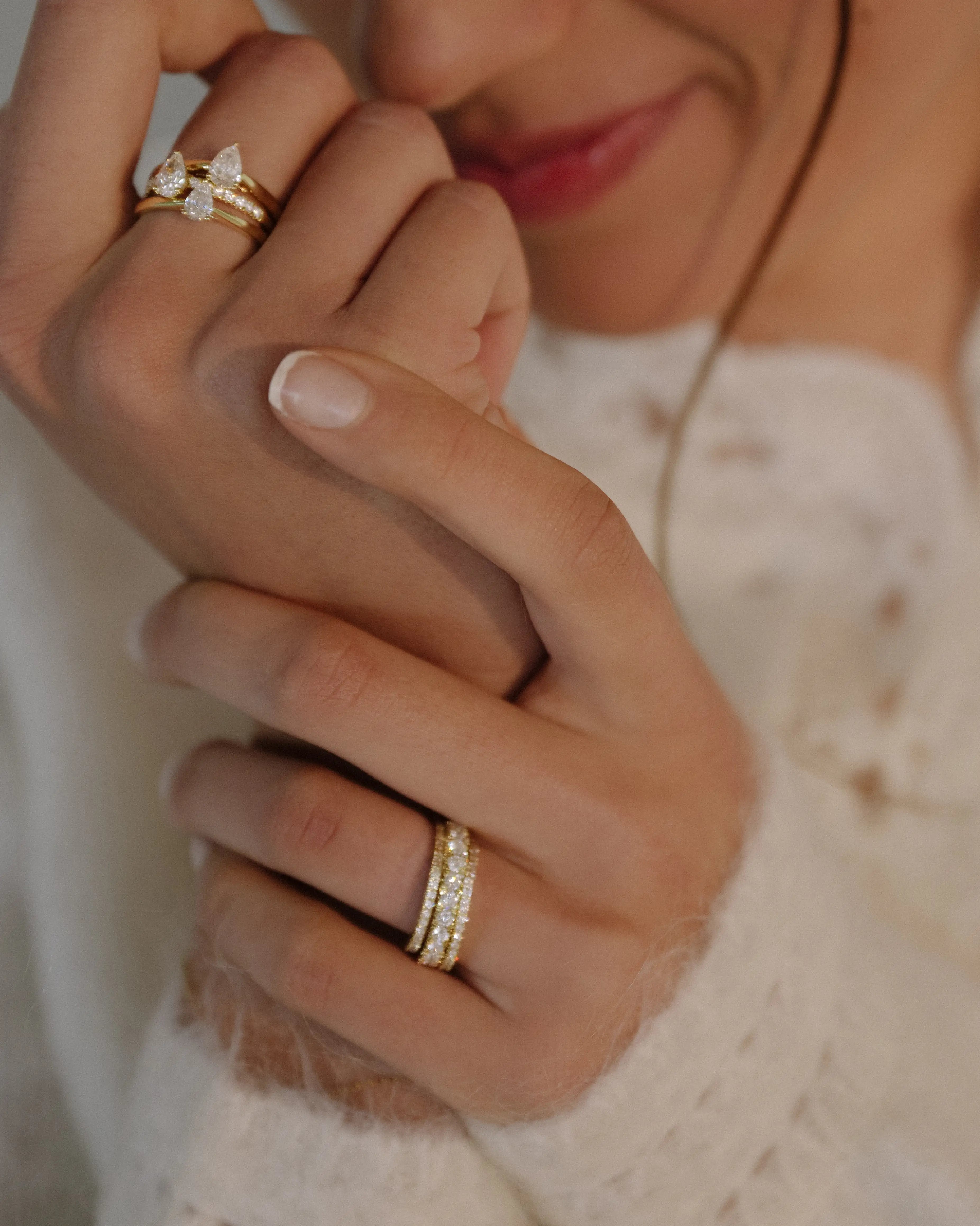 Ring Millie 0,20 ct. Gelbgold