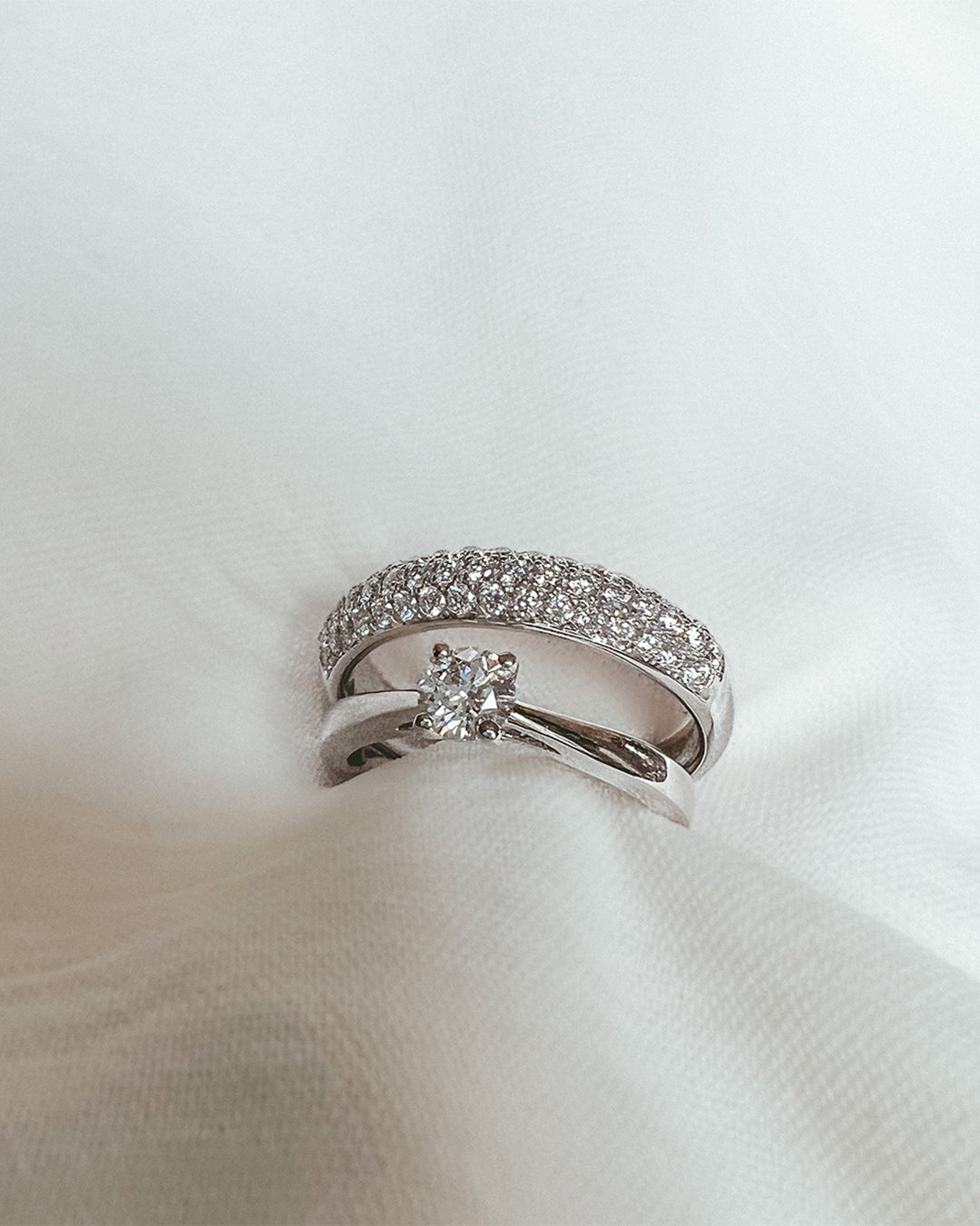 Ring Olivia 0,30 ct. Weißgold