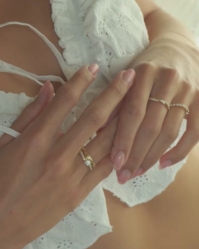 verlovingsringen van Aurore Jewelry