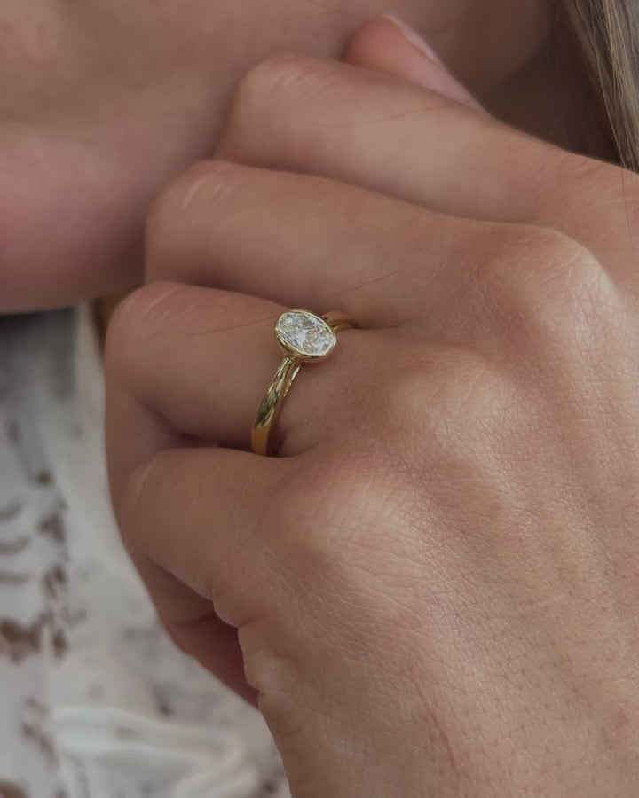 Ring Franky 0,50 ct. Gelbgold