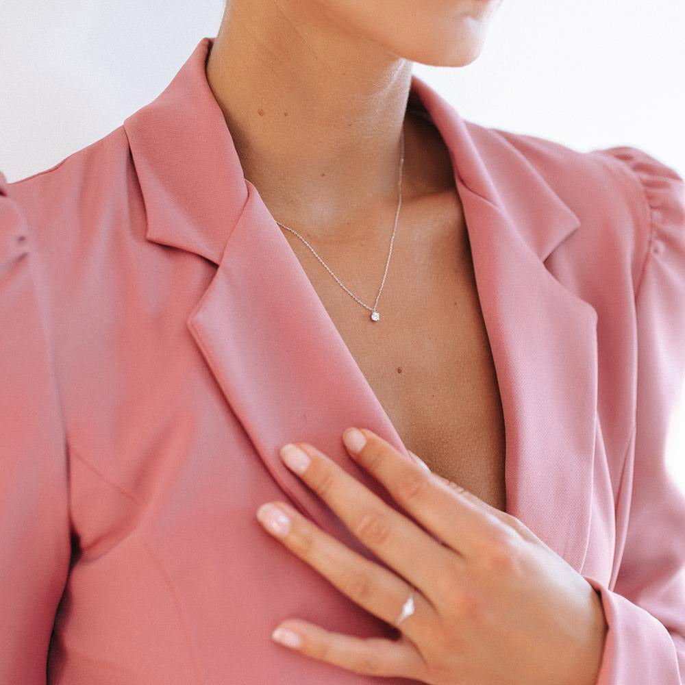 Aurore Olivia collier lab diamant