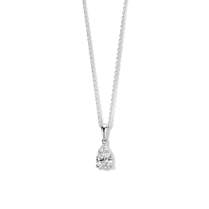 Halskette Ava 0,50 ct. Weißgold