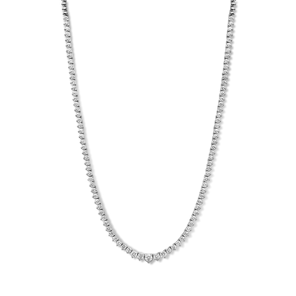 Halskette Chloe 5,00 ct. Weißgold