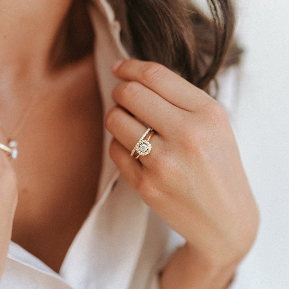 Ring Emma 0,50 ct. Weißgold