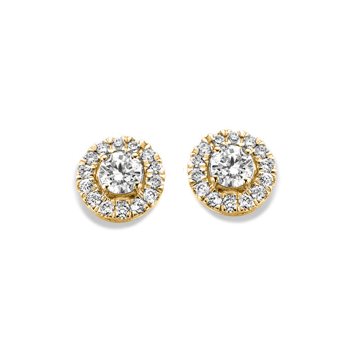 Emma Ohrstecker 0,60 ct. Gelbgold