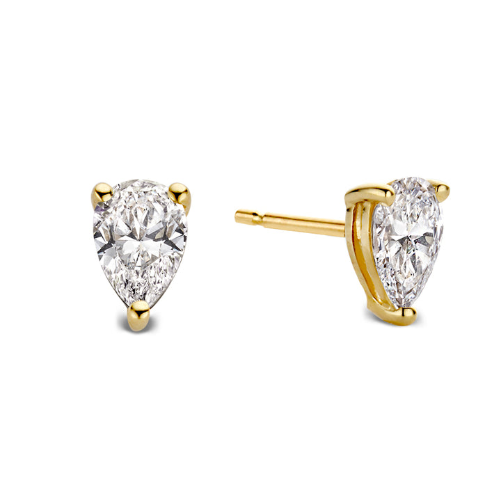 Ohrstecker Ava 0,50 ct. Gelbgold