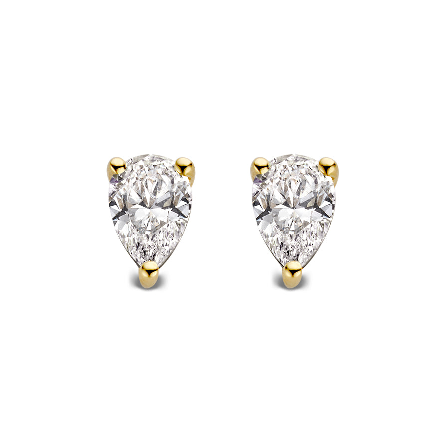 Ohrstecker Ava 0,50 ct. Gelbgold