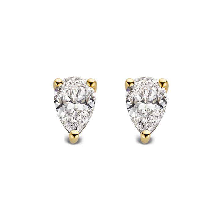 Ohrstecker Ava 0,50 ct. Gelbgold