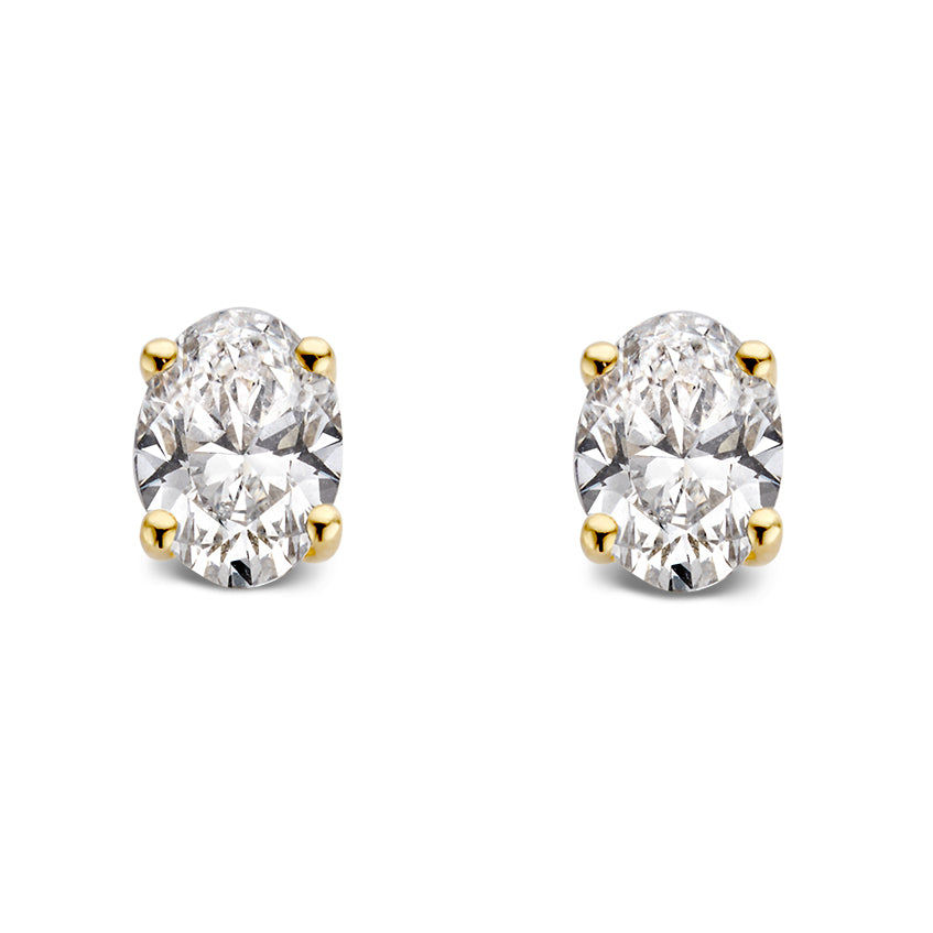 Franky Ohrstecker 1,00 ct. Gelbgold