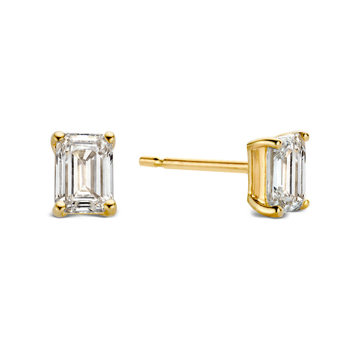 Nora Ohrstecker 0,50 ct. Gelbgold