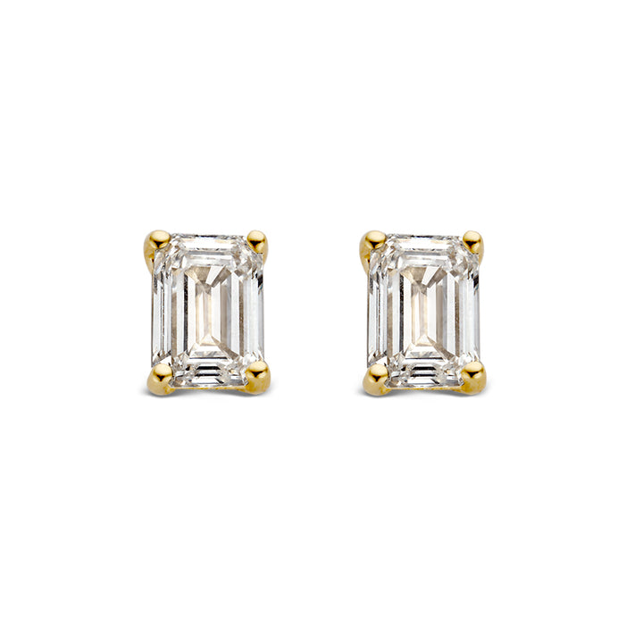 Nora Ohrstecker 0,50 ct. Gelbgold