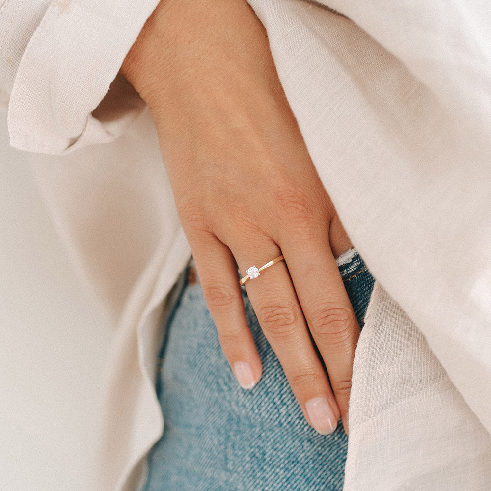 Ring Olivia 0,30 ct. Weißgold