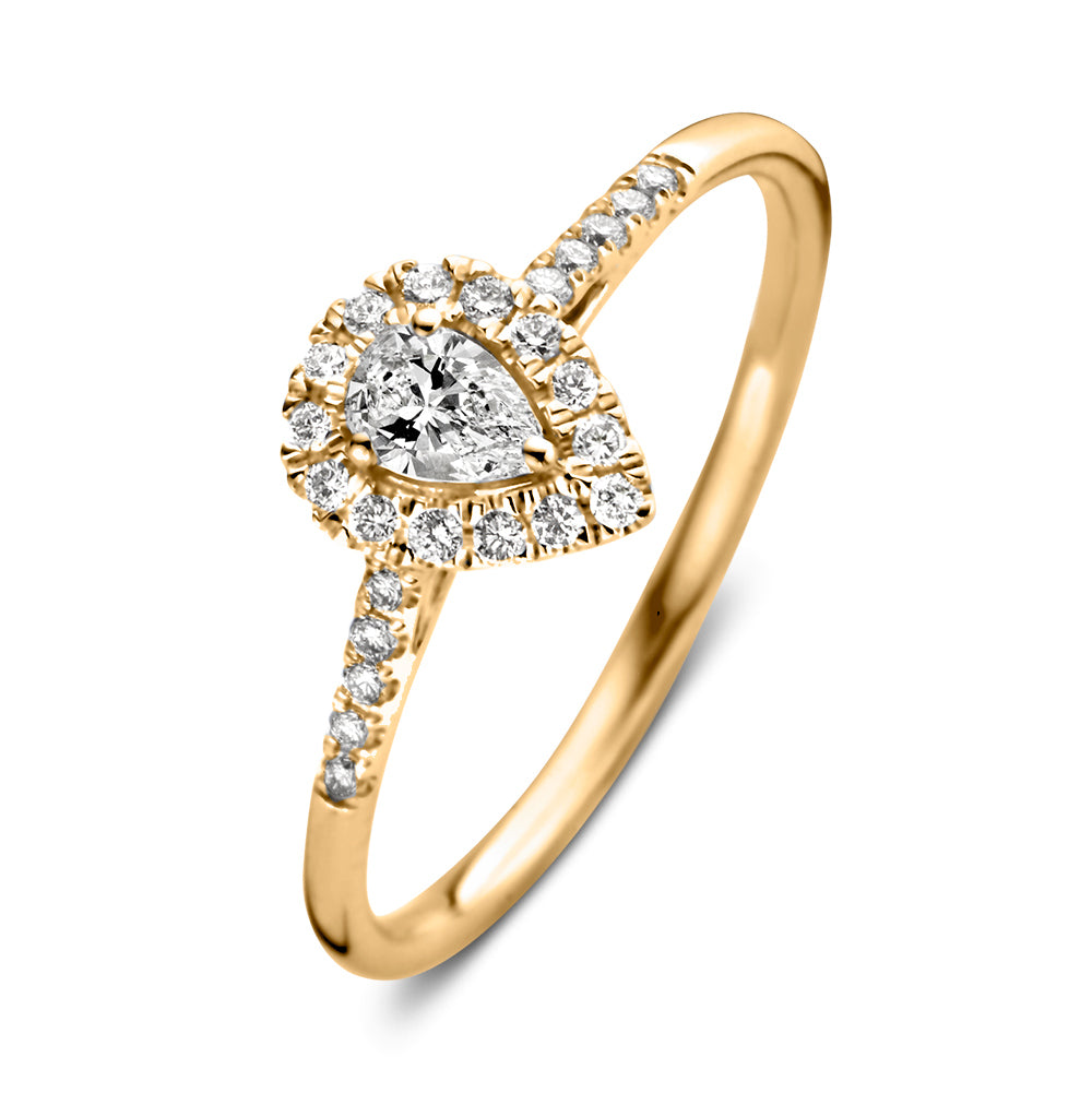 Ring Elin Royal 0,30 ct. Gelbgold