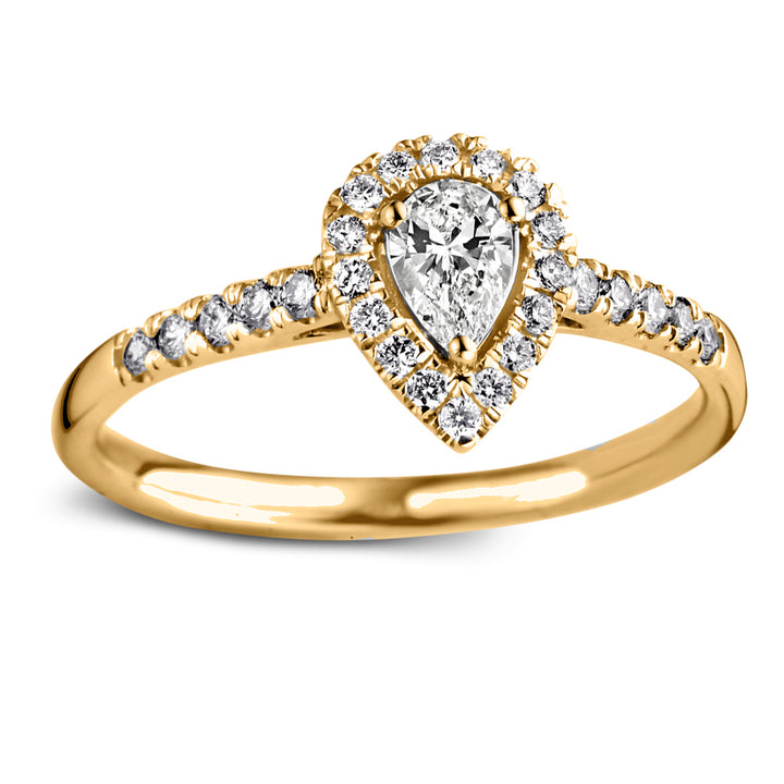 Ring Elin Royal 0,50 ct. Gelbgold