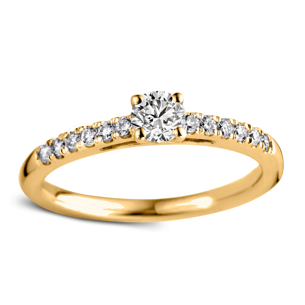 Ring Mary 0,50 ct. Gelbgold