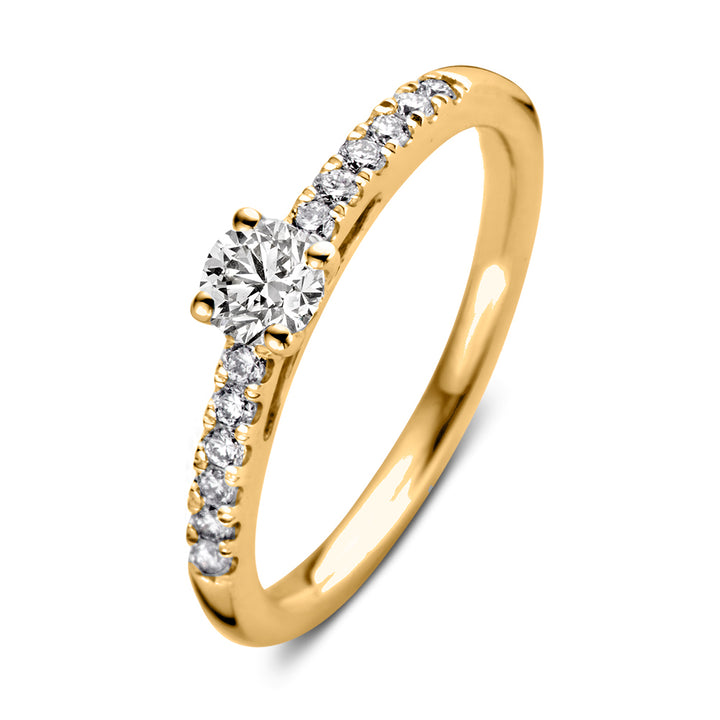 Ring Mary 0,50 ct. Gelbgold