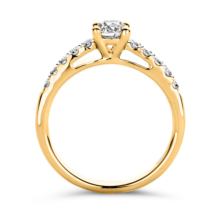 Ring Mary 0,80 ct. Gelbgold