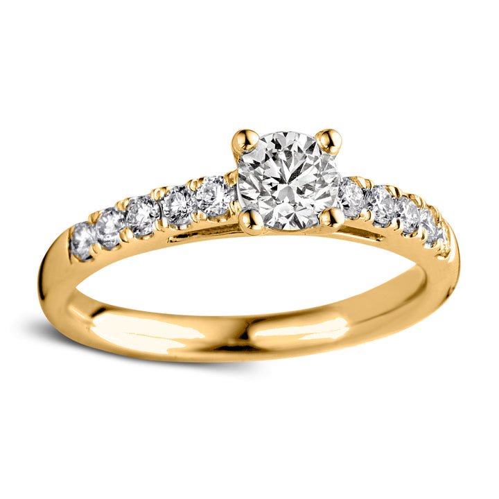 Ring Mary 0,80 ct. Gelbgold