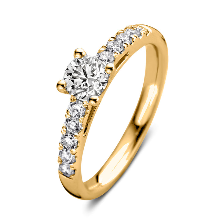 Ring Mary 0,80 ct. Gelbgold