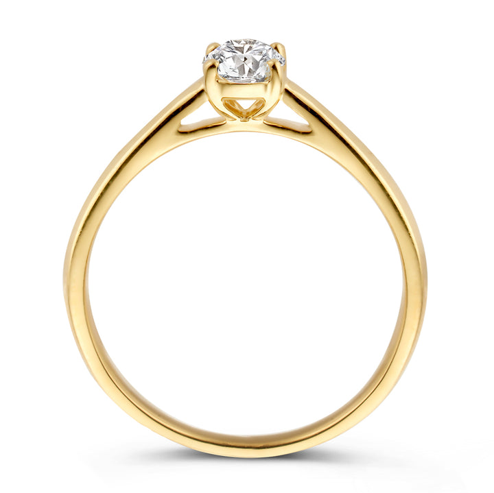 Ring Franky 0,50 ct. Gelbgold