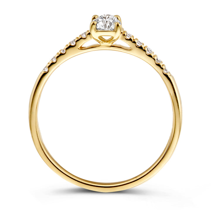 Ring Franky Royal 0,48 ct. Gelbgold