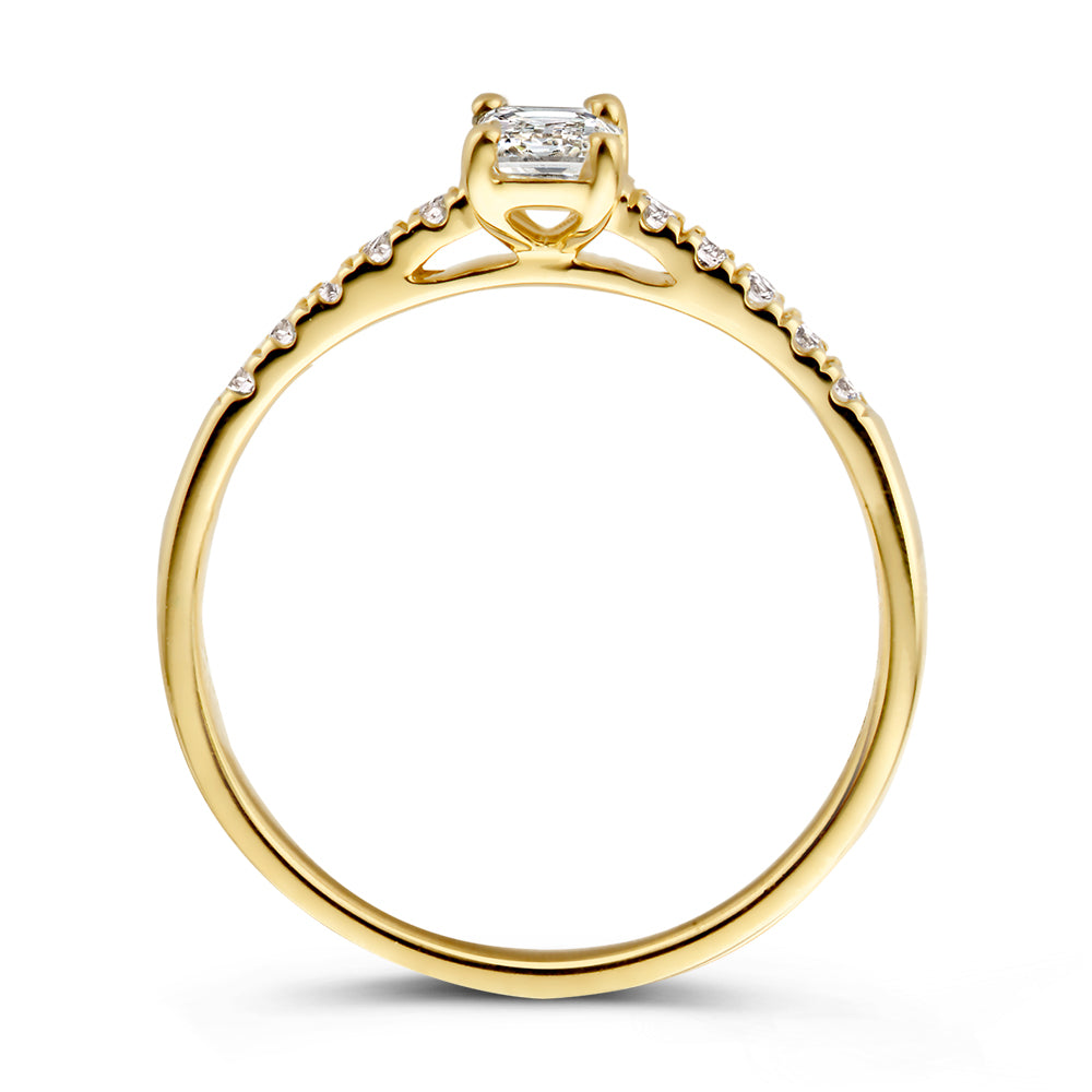 Ring Nora Royal 0,48 ct. Gelbgold