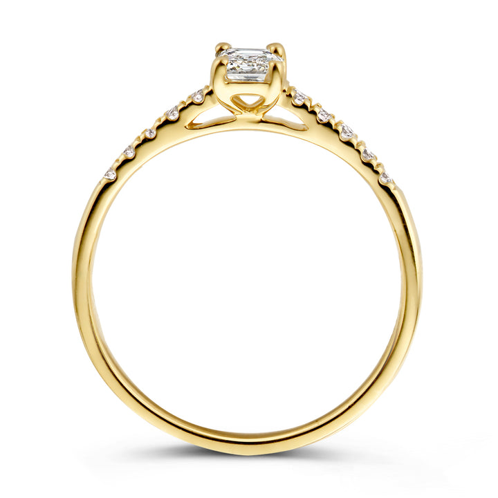 Ring Nora Royal 0,48 ct. Gelbgold