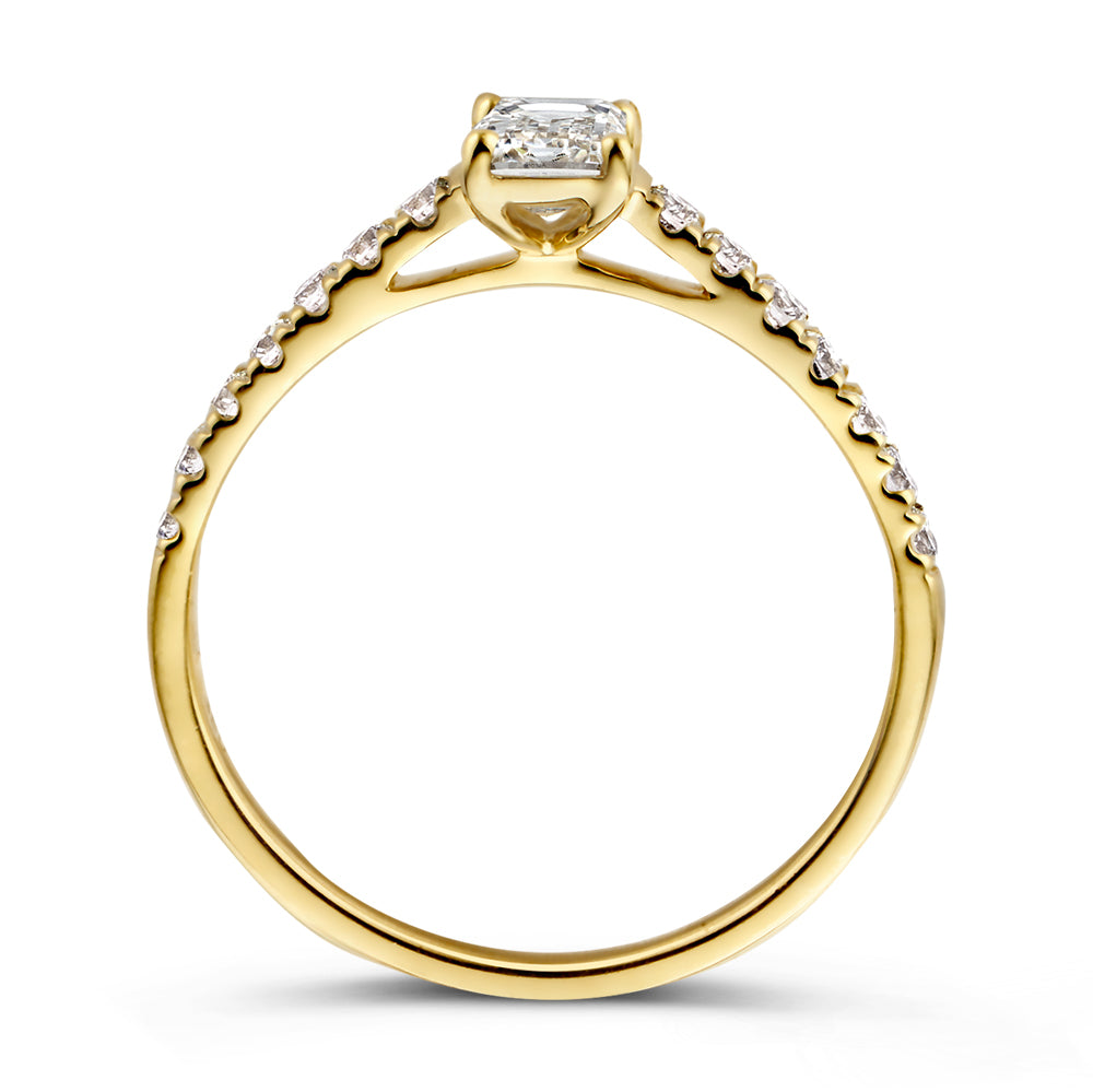 Ring Nora Royal 0,75 ct. Gelbgold