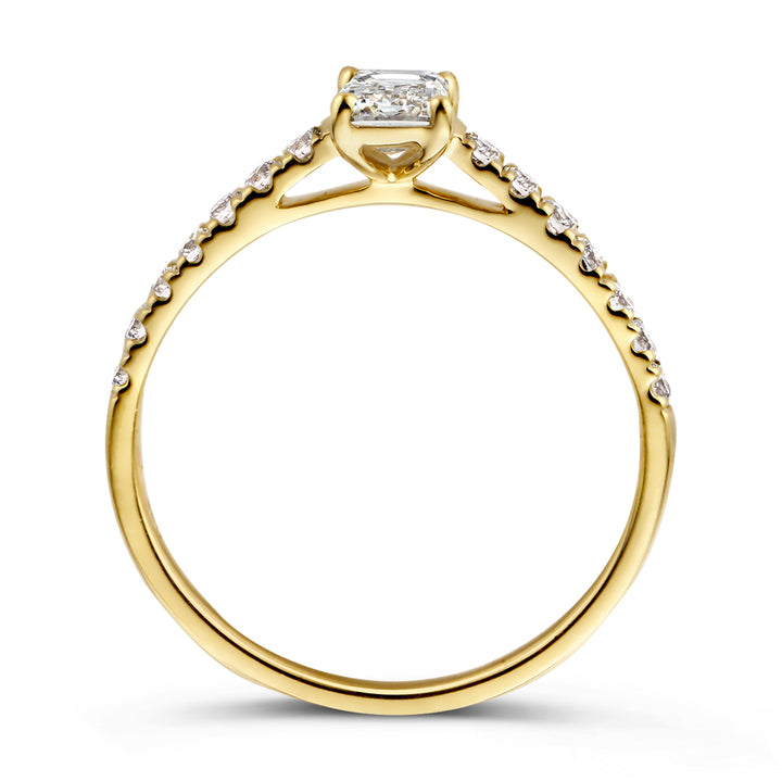 Ring Nora Royal 0,75 ct. Gelbgold