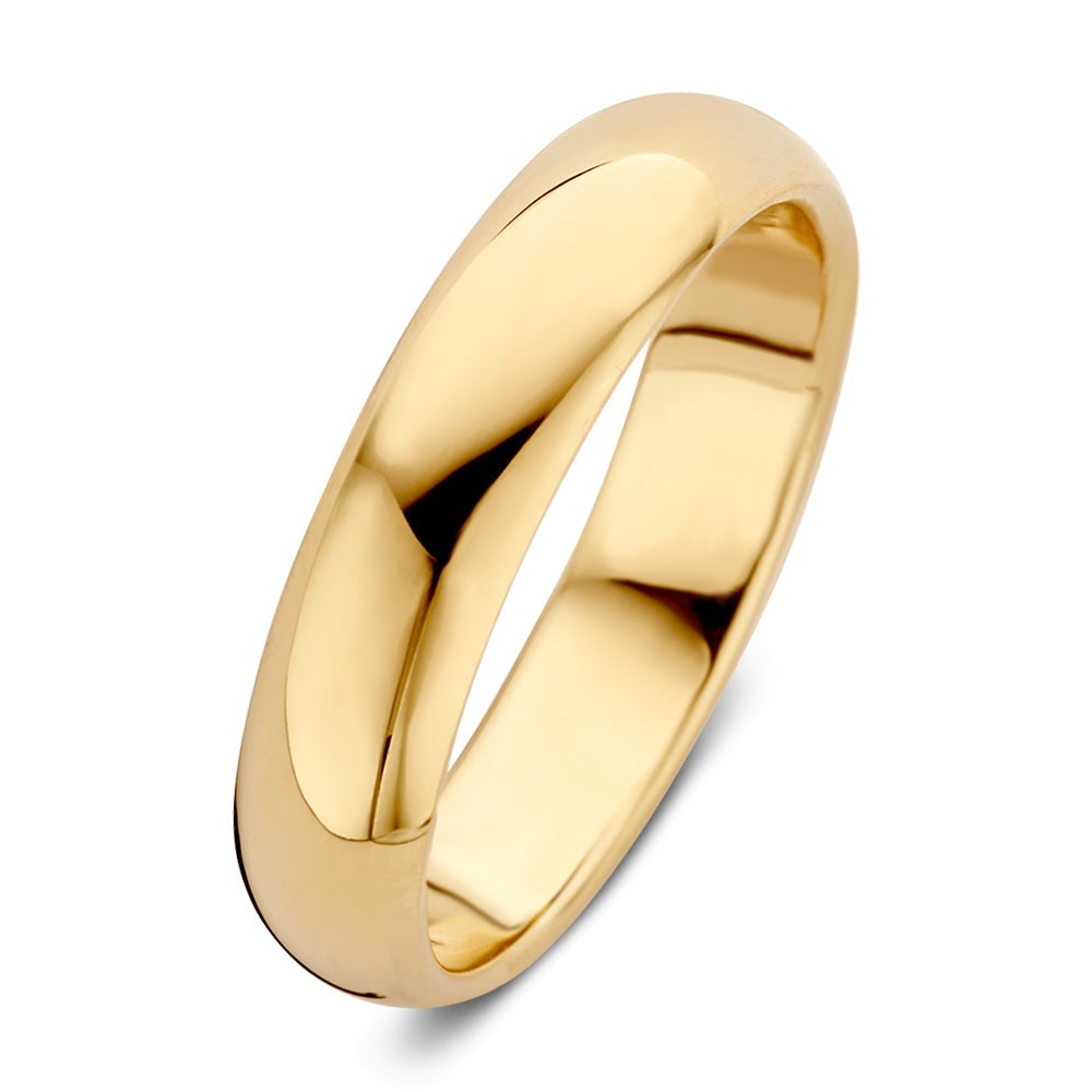 Ehering Bowie Gelbgold 5mm