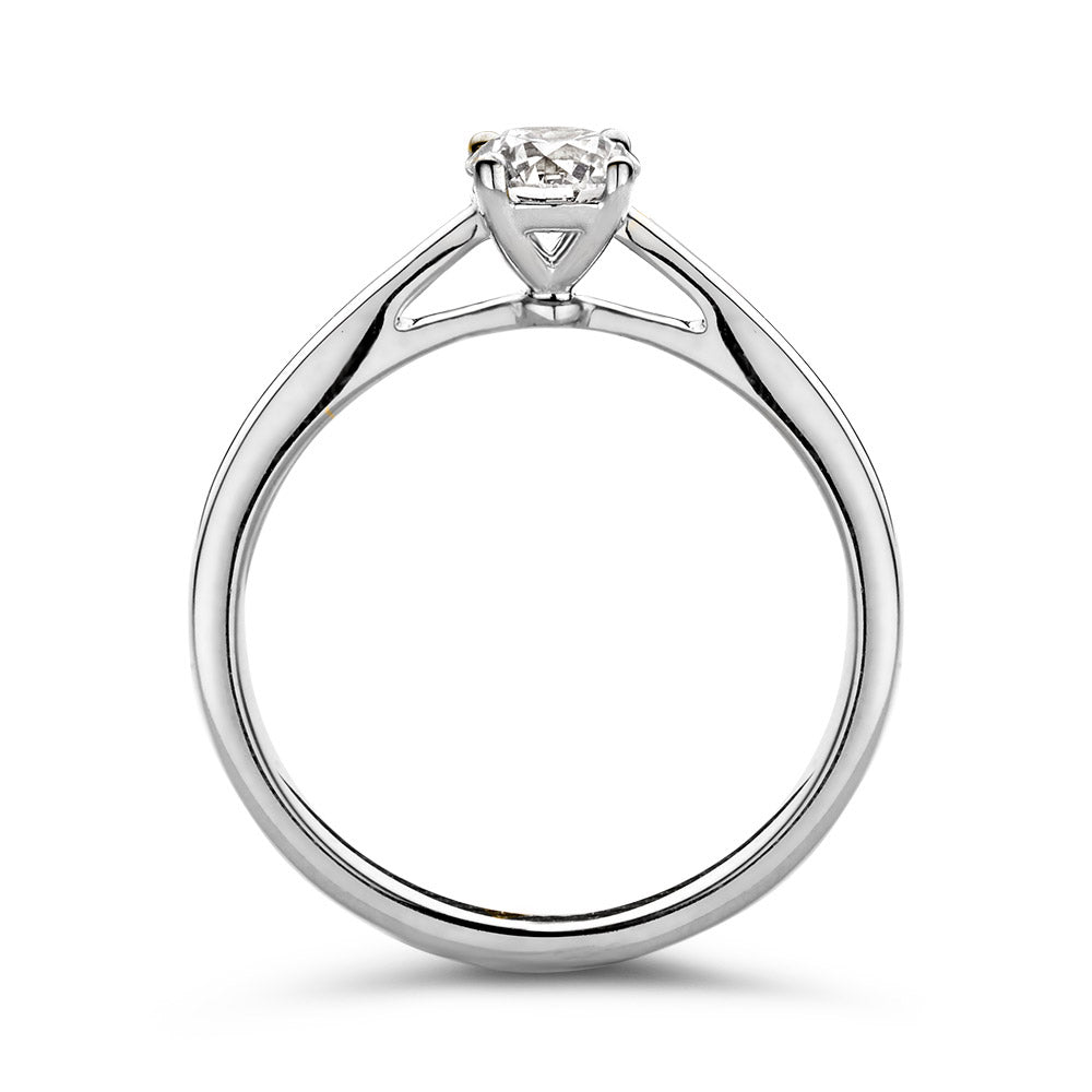 Aurore Olivia solitair 0,50 crt. witgoud