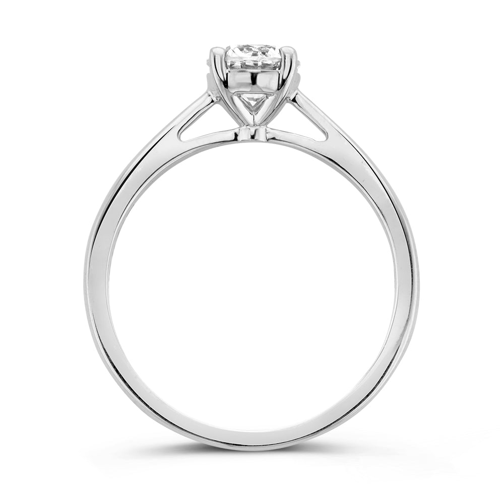 Ring Olivia 0,75 ct. Weißgold