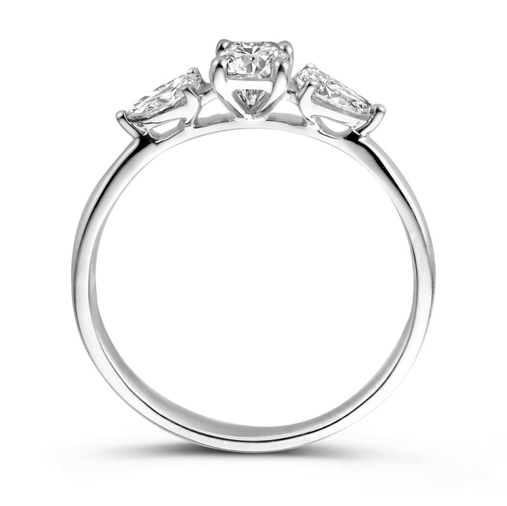 Ring Lize 0,90 ct. Weißgold