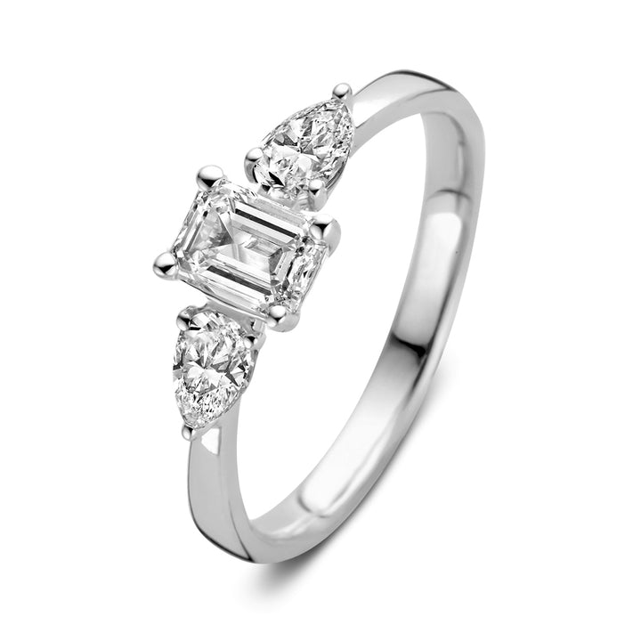 Ring Lize 0,90 ct. Weißgold