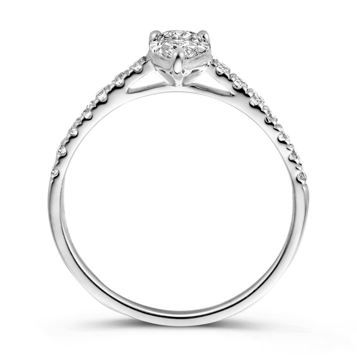 Ring Ava Royal 0,75 ct. Weißgold