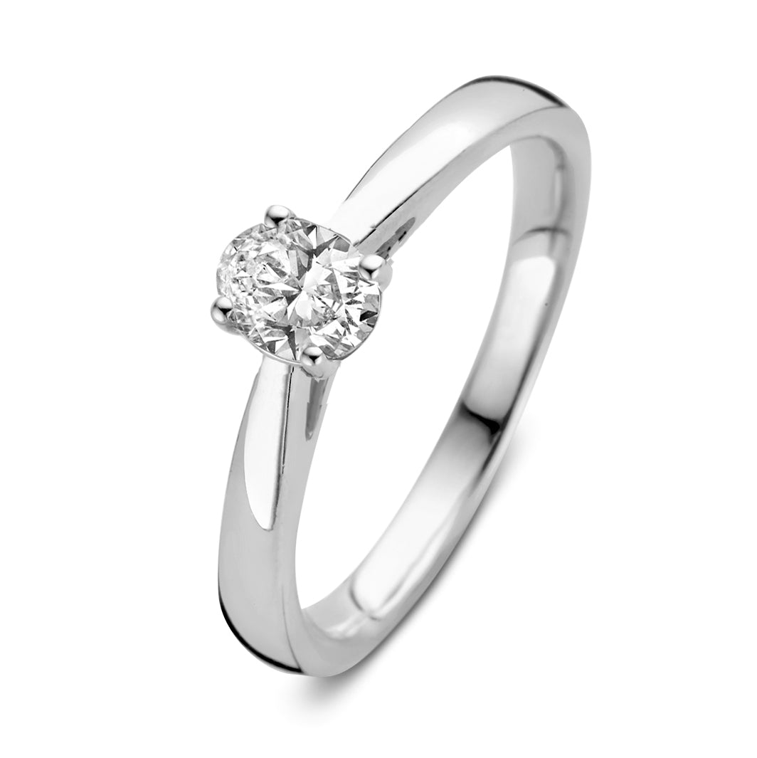 Aurore ring Franky witgoud