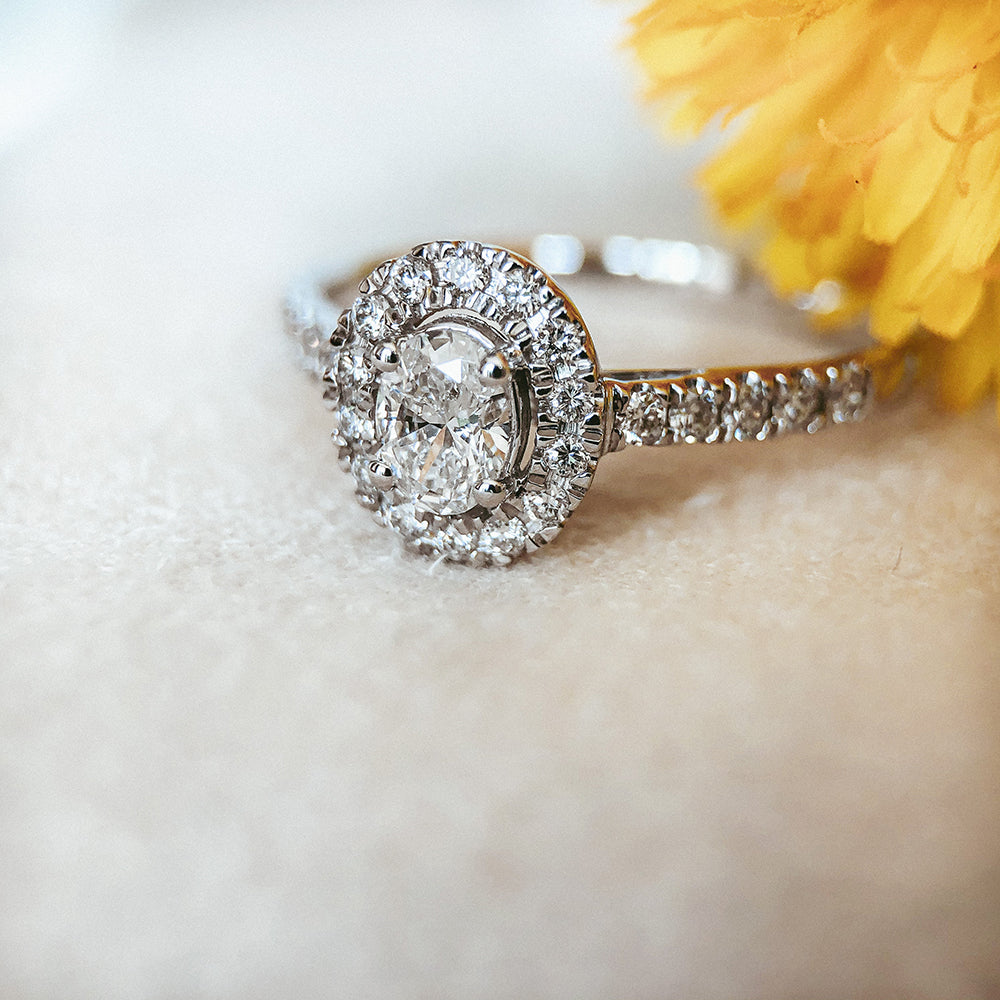 Ring Rosie 0,50 ct. Weißgold