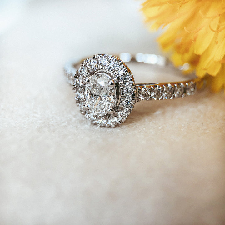 Ring Rosie 0,50 ct. Weißgold