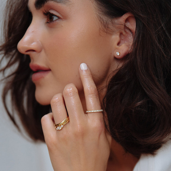 Ring Millie 0,44 ct. Gelbgold