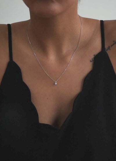Aurore collier Olivia 0,20 crt. geelgoud