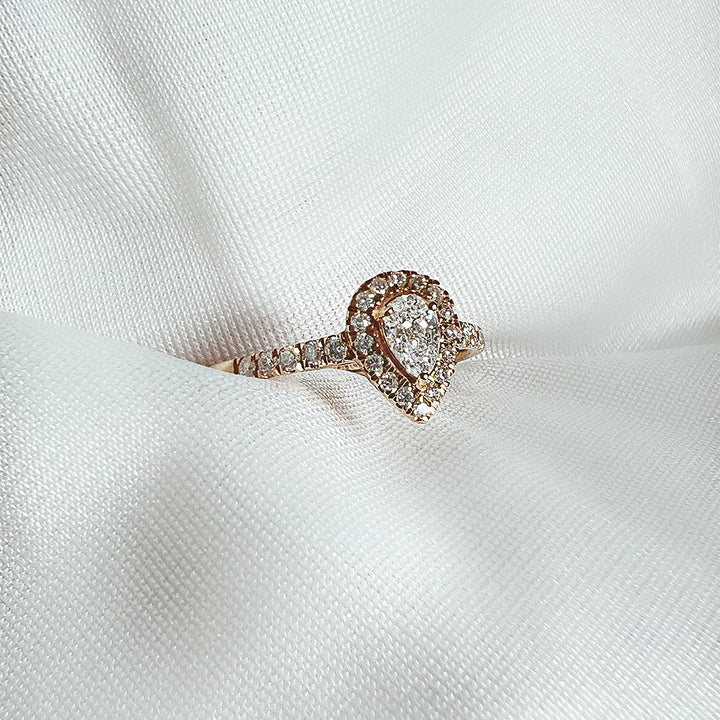 Ring Elin Royal 0,50 ct. Gelbgold