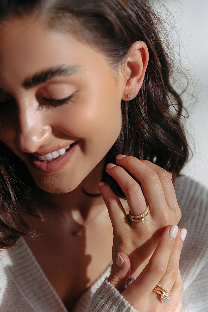 Ring Mary 0,80 ct. Gelbgold