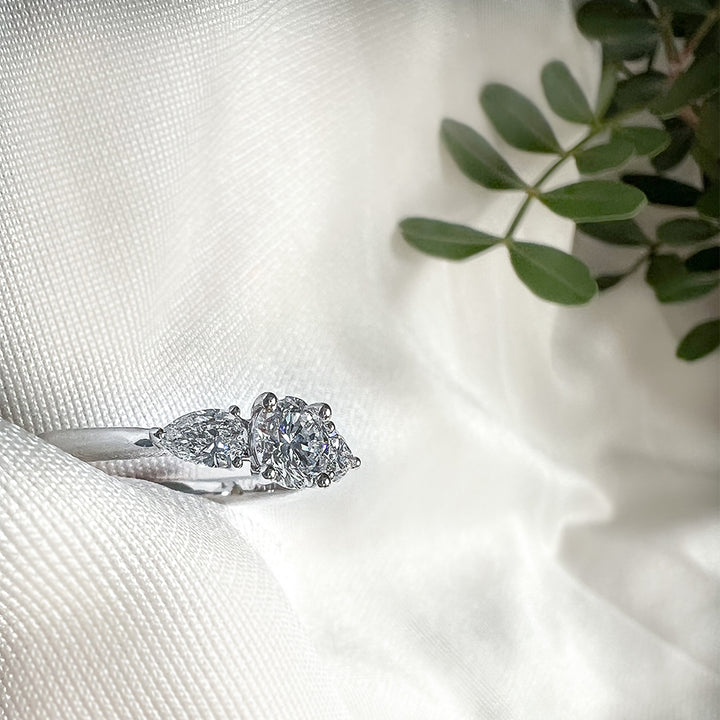 Ring Evie 0,90 ct. Weißgold