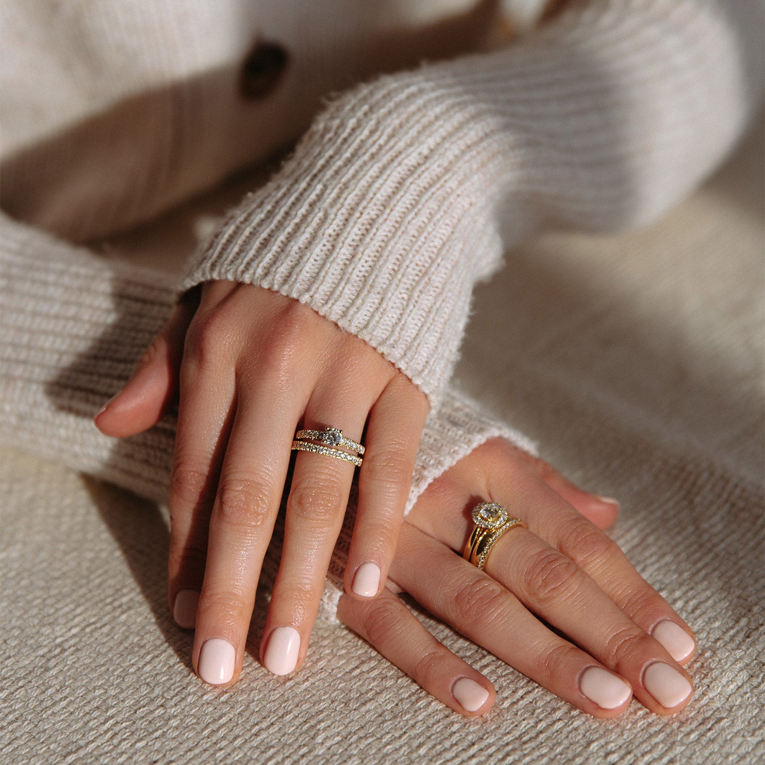Ring Emma 0,75 ct. Gelbgold